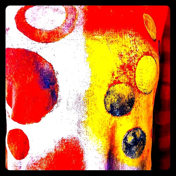 ❤️NWT Dolczzi Art - PUECE OF ART HANDPAINTED! ❤️ᗩᖇT ᒪ'ᔕ ᑭIEᑕE Oᖴ ᗩᖇT TOᑭ - Picture 7 of 7